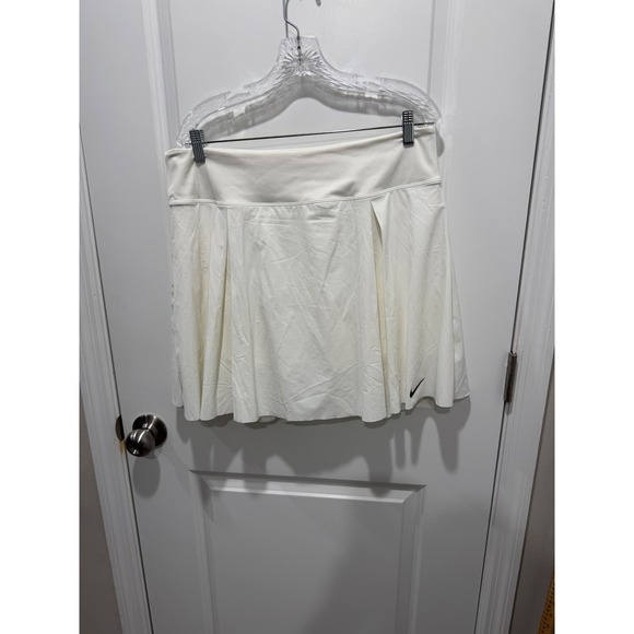 Nike Pants - Nike Womens Skort Dri-FIT Pleated Athletic White XL DX1425-100